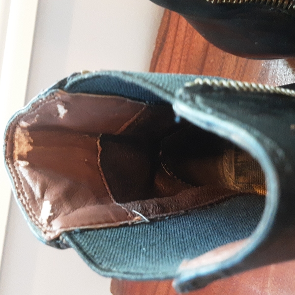 Sam Edelman "Parley" Black Leather Booties with Decorative Zipper | Size 6.5 - Picture 10 of 13